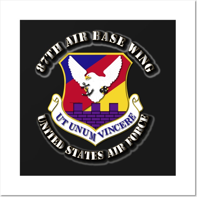 87th Air Base Wing Wall Art by twix123844